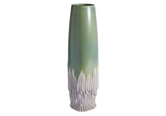 Haas Mojave Vase, Green and Grey