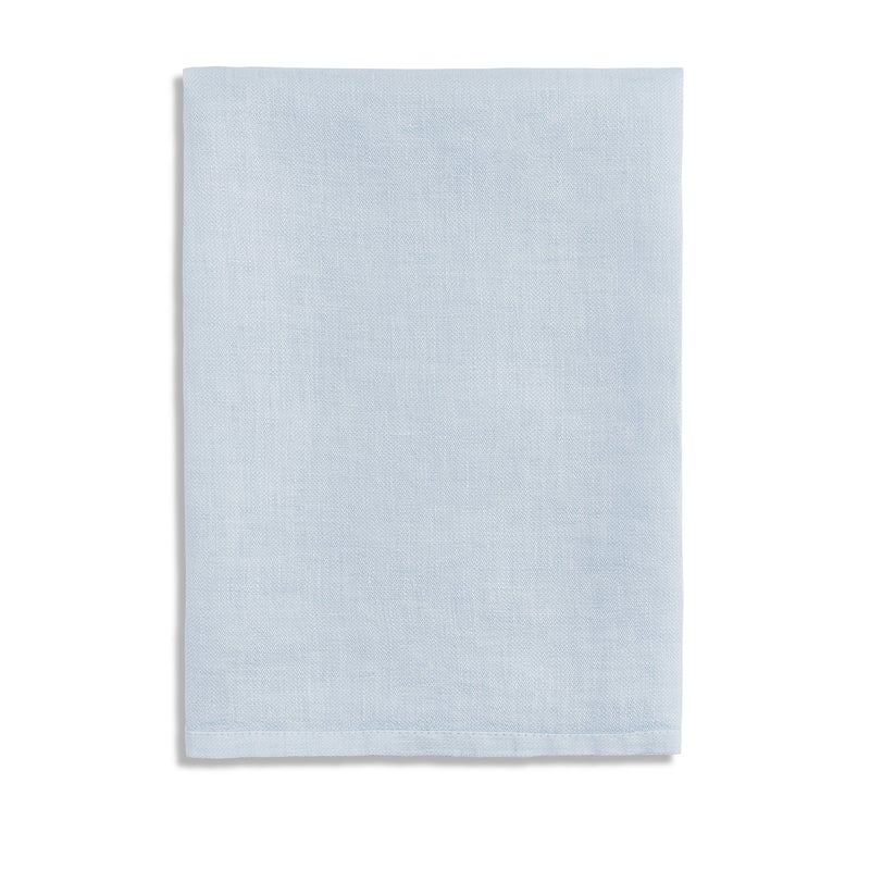 Linen Sateen Napkins (Set of 4), Light Blue