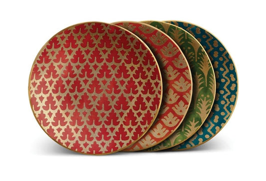 Fortuny Assorted Canape Plates (Set of 4)