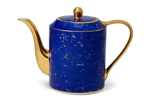 Lapis Teapot, Gold