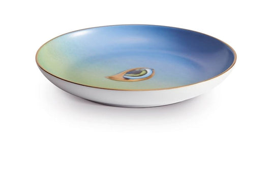 Lito Plate, Green and Blue