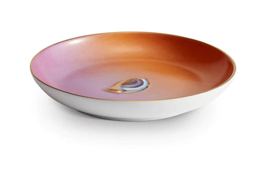Lito Plate, Purple and Orange