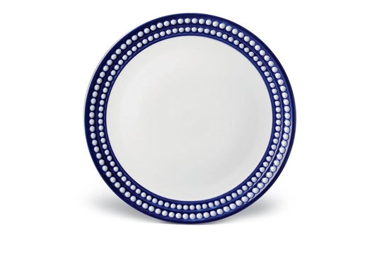 Perlée Dessert Plate, Bleu