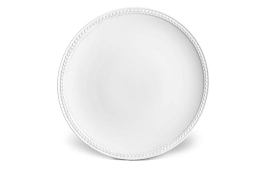 Soie Tressée Bread and Butter Plate, White