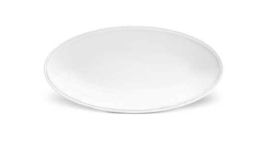 Soie Tressée Oval Platter, Large