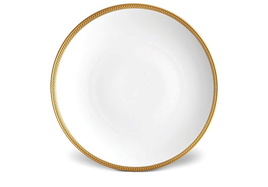 Soie Tressée Charger Plate, Gold