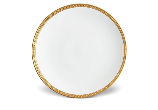 Soie Tressée Dinner Plate, Gold