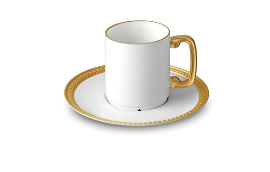 Soie Tressée Espresso Cup and Saucer