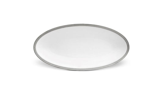 Soie Tressée Oval Platter, Small