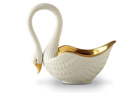 Swan Bowl, White (Large)