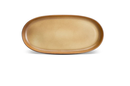 Terra Oval Platter, Leather (Medium)