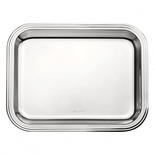 Albi Medium Silver-Plated Rectangular Tray